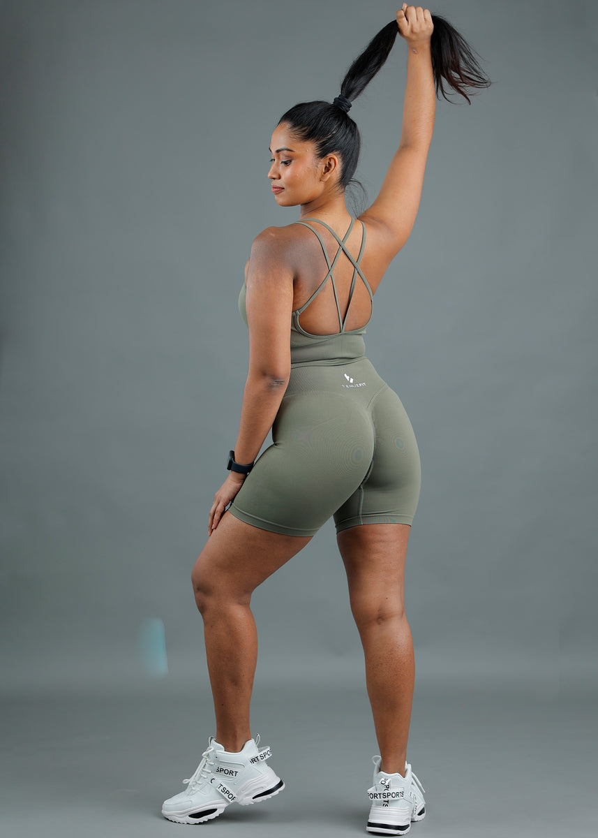 AeroFit - High Waist Sculpting Seamless Biker Short